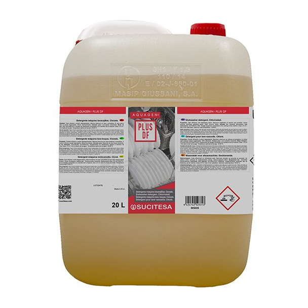 Aquagen Plus DF BP 20 détérgent lave vaisselle chloré 20L