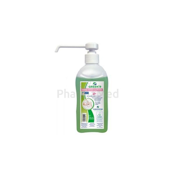Savon 2en1 GREEN'R Amande + pompe - 500ml