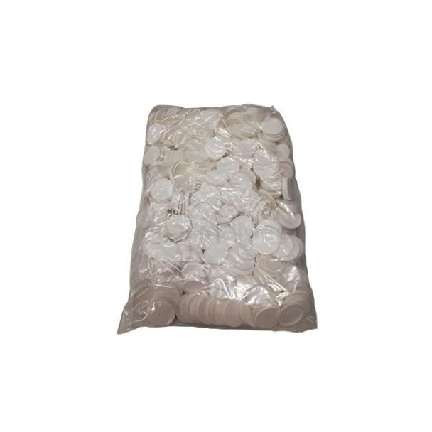 Couvercles pour godets hauts et étroits 30ml - 500pc