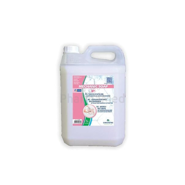 Savon mains amandes + microbilles 5L - 1pc