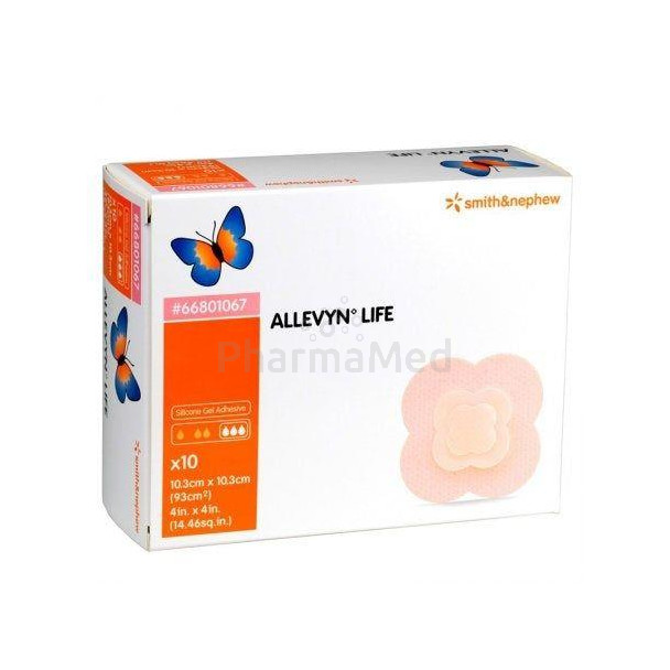 ALLEVYN LIFE S - 10,3x10,3cm - 10pc