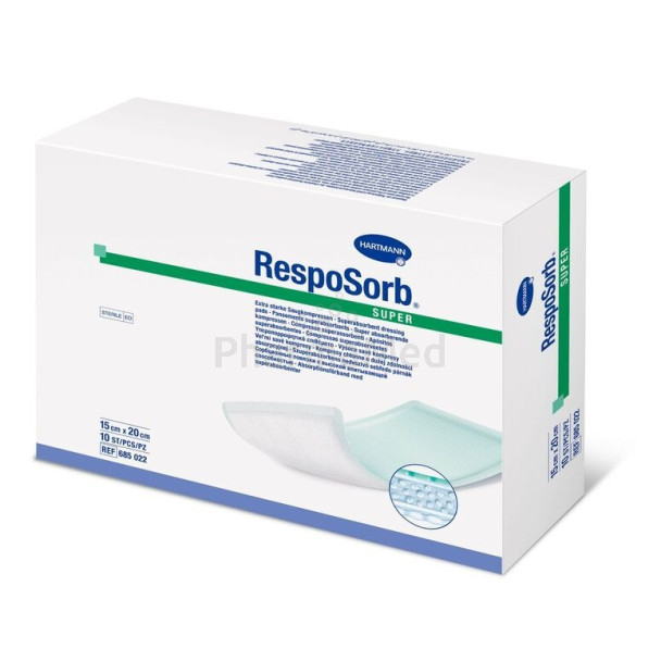 RESPOSORB SUPER pansements absorbants - 10x20cm - 10pc