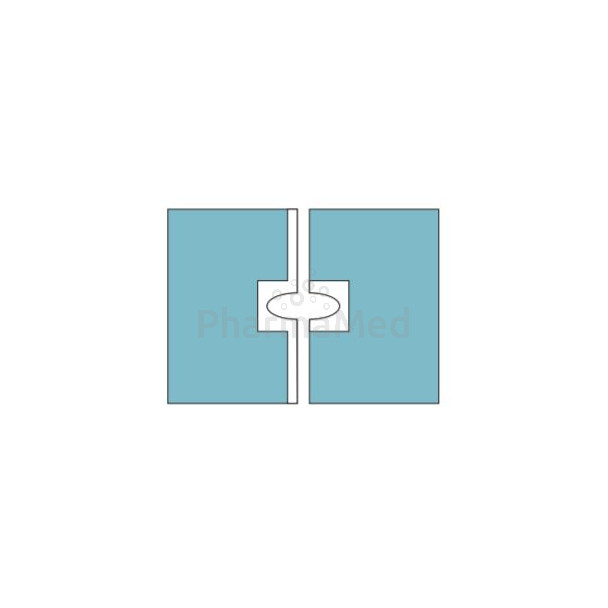 Champ ST. 50x75cm ouv. variable 0-20cm - 2x42pc