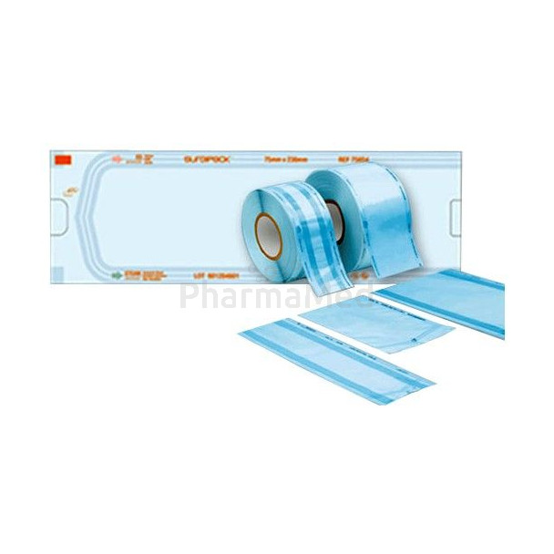 Gaine de stérilisation SURGIPACK - 15cmx200m - 1rol