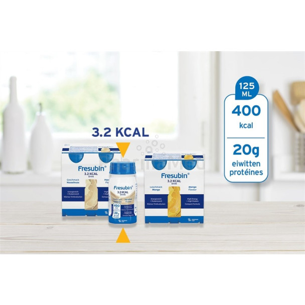 Fresubin 3.2 Kcal Drink - Vanille-Karamel - 4x200ml