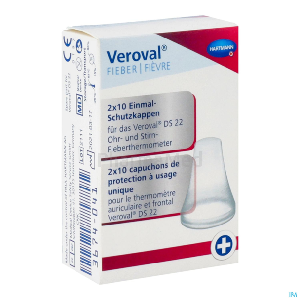 VEROVAL PC22 protective cover - 20pc