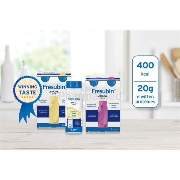 Fresubin 2 Kcal Fibre Drink - Abrikoos/Perzik - 4x200ml