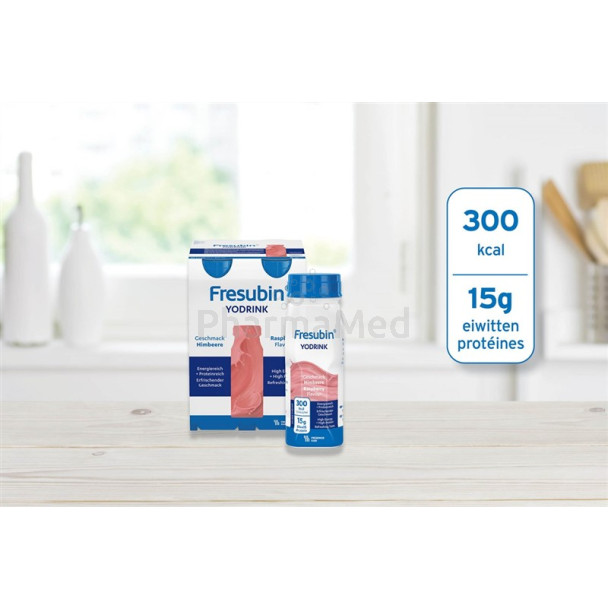 Fresubin YoDrink - Framboos - 4x200ml
