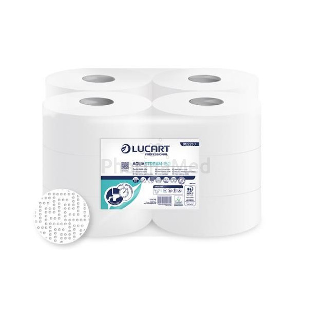 Pap. hyg. MINI JUMBO AQUASTREAM 150 - 12 rlx