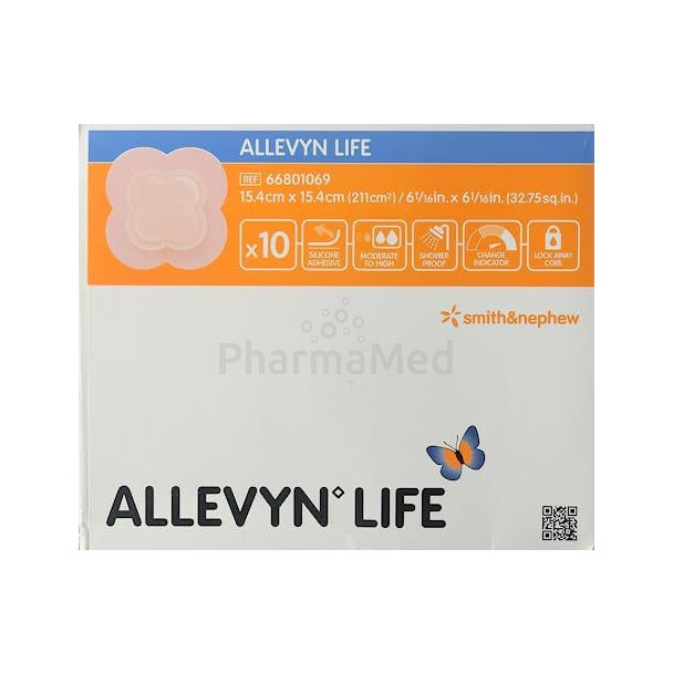 ALLEVYN LIFE - L - 15.4x15.4cm - 10pc