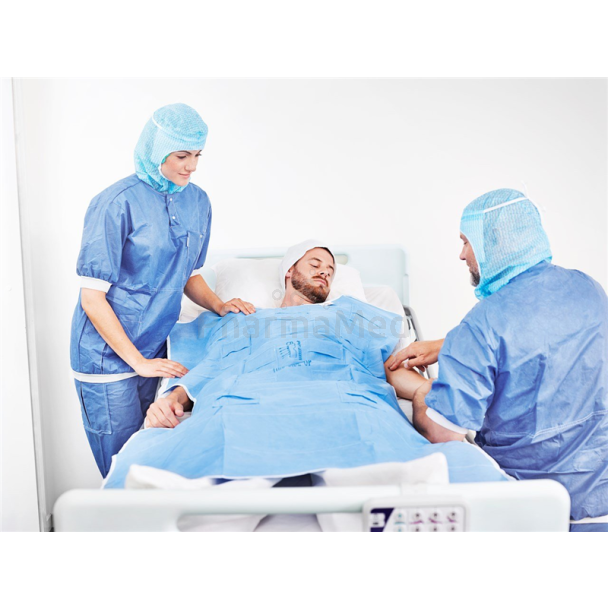 Couverture chauffante auto-active EasyWarm - en forme de T 110/150x200cm - 7pc