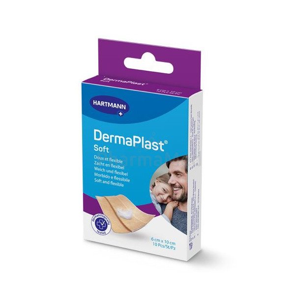 DERMAPLAST Soft 6cmx10cm - 10pc