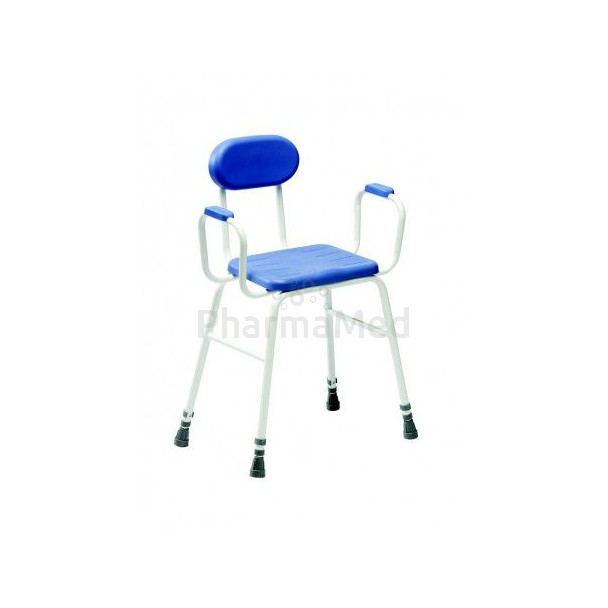 Chaise haute de cuisine confort bleue (1pc)