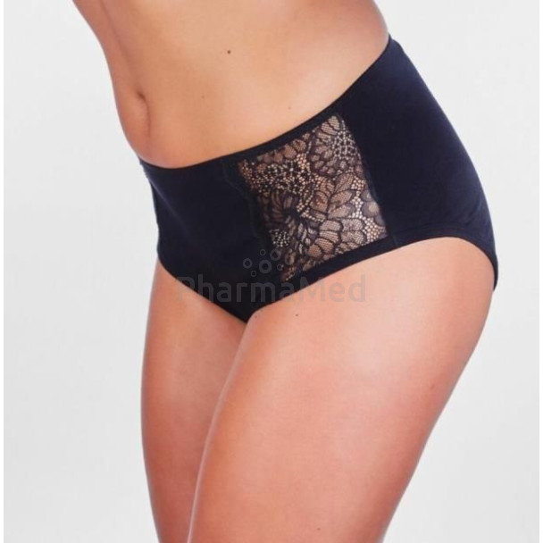 Culotte Pertes légères t.haute Noir - Medium - 1pc