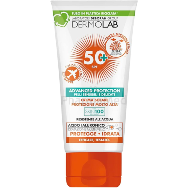 Crème solaire DERMOLAB peaux claires et sensibles SPF50 - 50ml