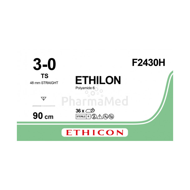 ETHILON 3/0 F2430H TS 90cm - 36fils