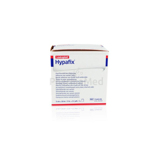 Hypafix adhésif non tissé blanc - 5cm x 10m