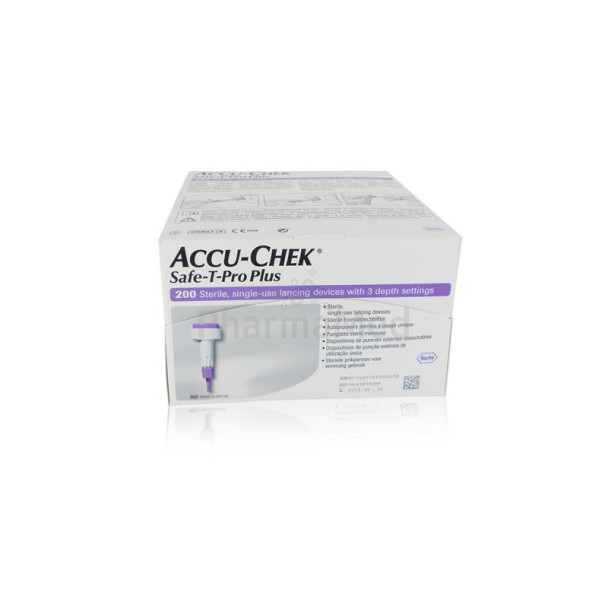 ACCU CHEK SAFE-T-PRO PLUS lancetten - 200st