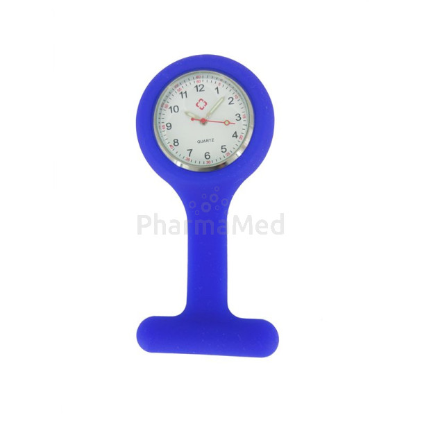 Montre infirmière Anti-choc - bleue