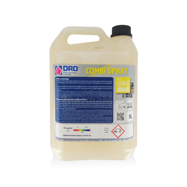 DRD COMBI SPRAY Nettoyant GEL manuel fours 5L