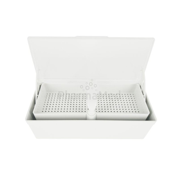 Bac de désinfection + tamis et couvercle (1L)