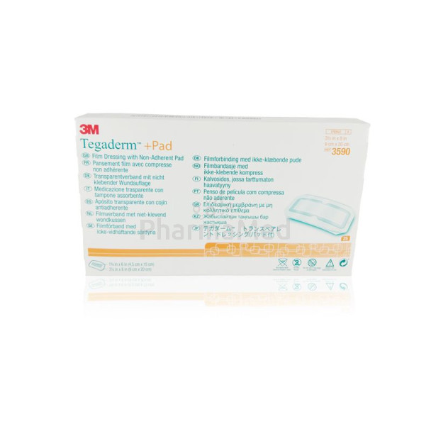 TEGADERM+PAD 9x20cm (25pc)
