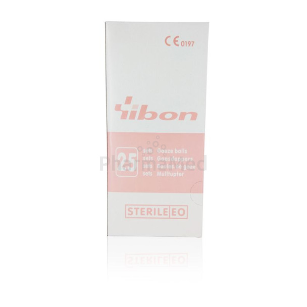 Set de tampons gaze prune YB ST 30-35mm - 25x3pc