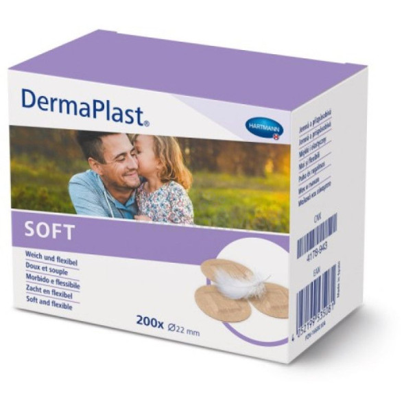 Kleine pleister na injectie DERMAPLAST - 200st