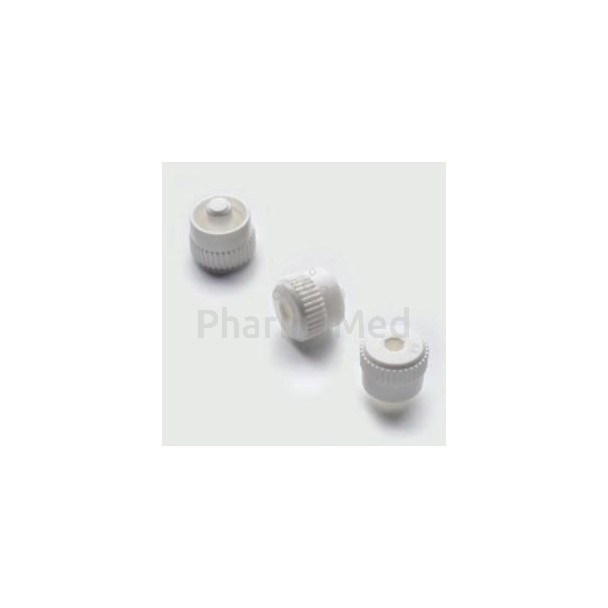 Bouchons luer lock blanc stériles - 250pc