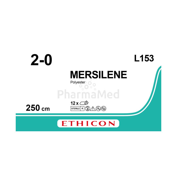 MERSILENE 2/0 L153 250cm - 12draden