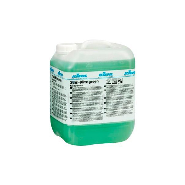 Liquide vaisselle main dégraissant SPULBLITZ Green - 10L