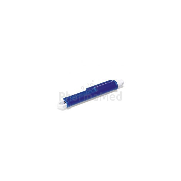 Pince à tiques bleue ECO plastique 9,2cm - 1st