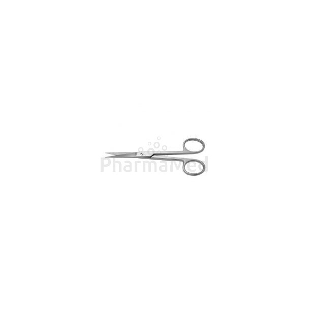 Ciseaux de chirurgie 14,5cm droit P/P - 1pc