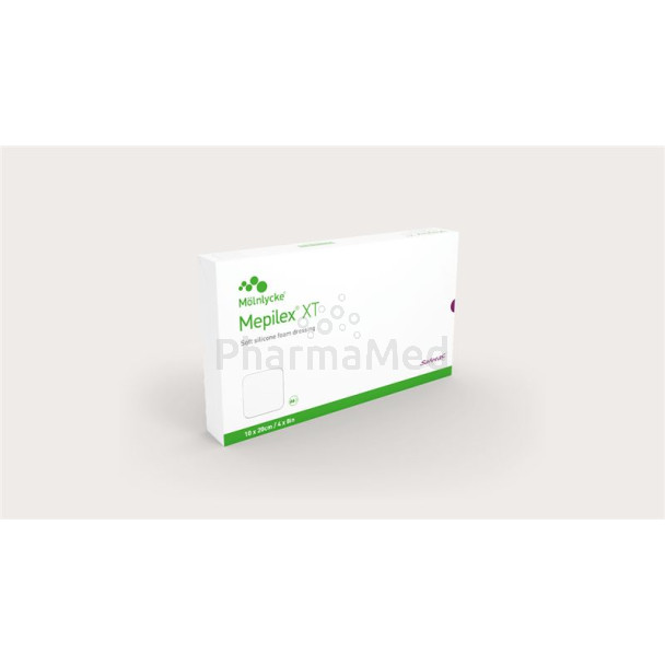 MEPILEX XT pansement très absorbant pour exsudat - 10x10cm - 5pcs