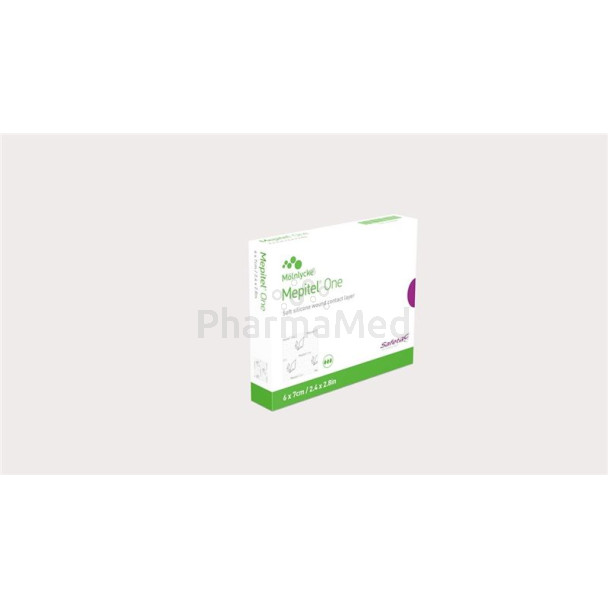 Mepitel One Pansement siliconé 5x7.5cm - 10pcs