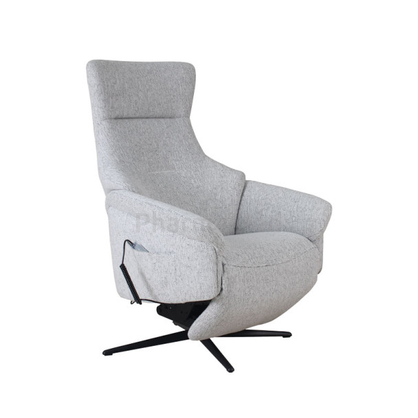 Fauteuil releveur NEST 3 moteurs - Tissu gris