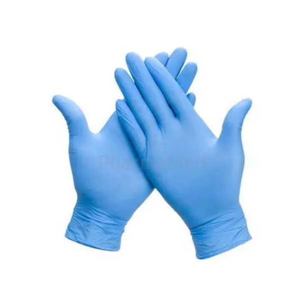 Blauwe nitrilhandschoenen NitrylDerm Médium - 100 stuks