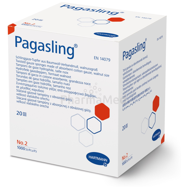 Tampons extra gros T5 PAGASLING non stériles - 4x250pc