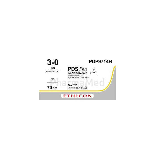 ETICON PDS+ 3/0 PDP9714H 70cm - 36fils