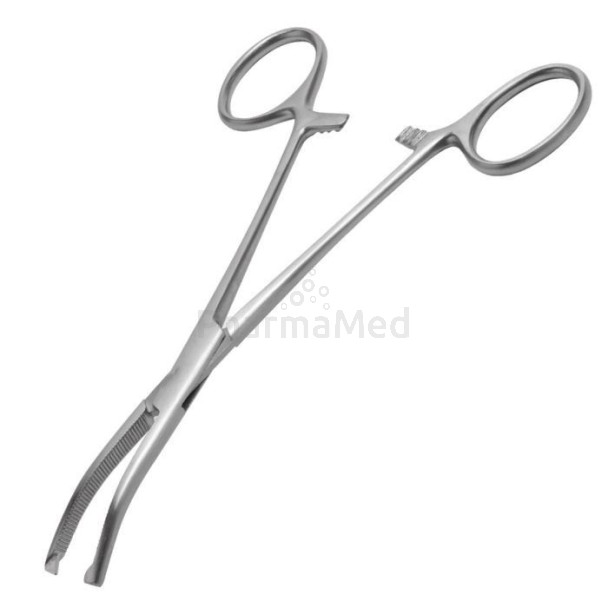 Pince Kocher courbe - 14cm