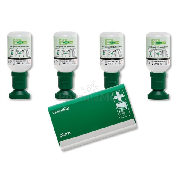 Rince-oeil PLUM - solution ophtalmique 4691 - 4x200ml