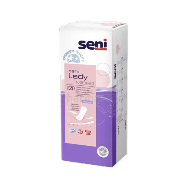 SENI LADY Protection anatomique - Micro 1g - 20pc