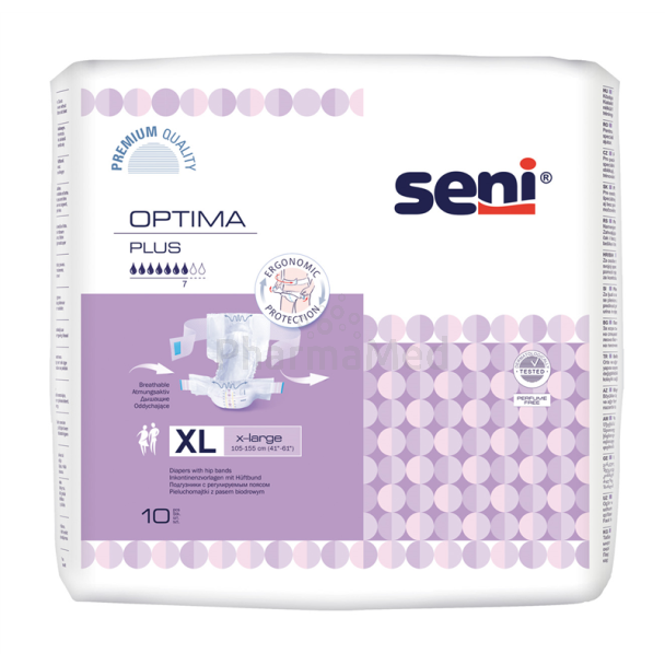 SENI OPTIMA Flex Plus X-Large 7D Mauve - 10st