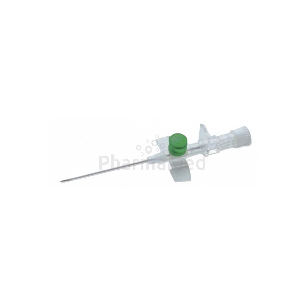 VERSATUS cathéter court à ailettes - Jaune - 24G- 19x0,74mm - 50pcs