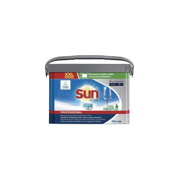 SUN TABLETS Professionnel All in one vaisselle - 5x40pc