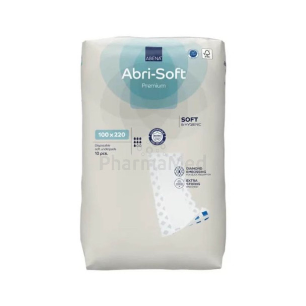 Alèse ABRI Soft Premium 3300ml 100x220cm - 10pc