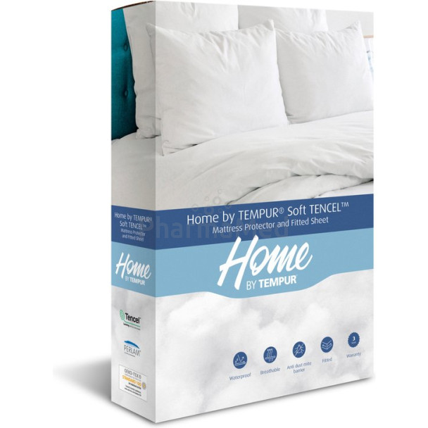 TEMPUR SOFT TENCEL beschermend hoeslaken 140×200cm