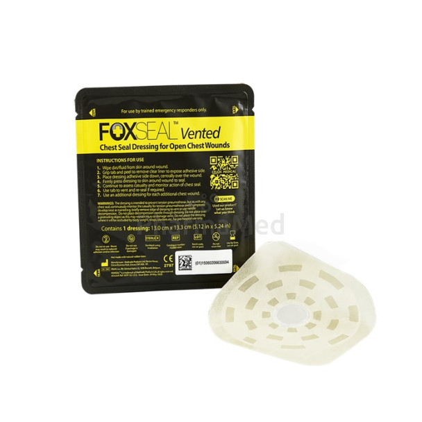 Pansement thoracique ventilé FoxSeal Vented