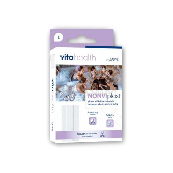 VITAHEALTH Nonviplast pans. d'urgence 6cmx1m + ciseaux - 1pc