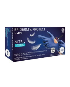 Gant nitrile sans accélérateurs EPIDERM PROTECT small - 100pc